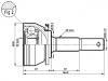 球籠 CV Joint:39100-50A10