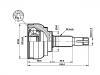 球籠 CV Joint:39100-CB300